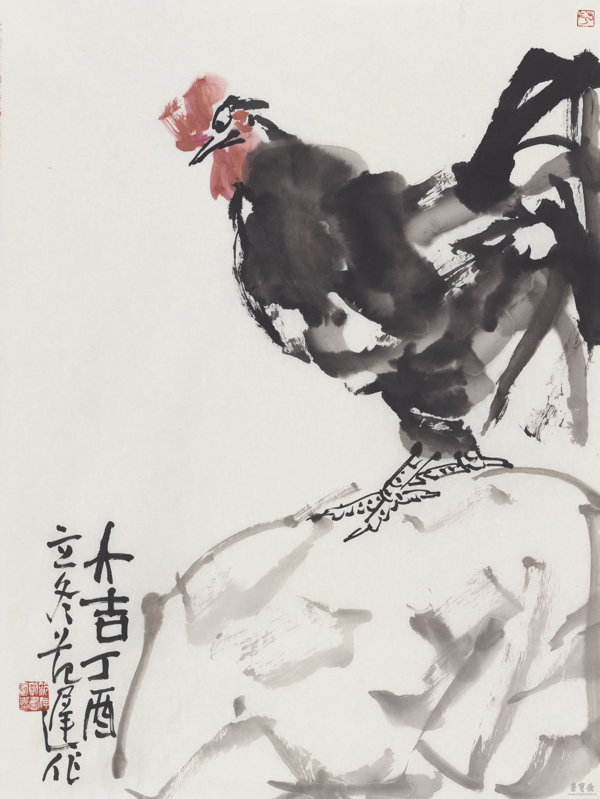范存剛 《大吉》 70cm×52cm 2017年